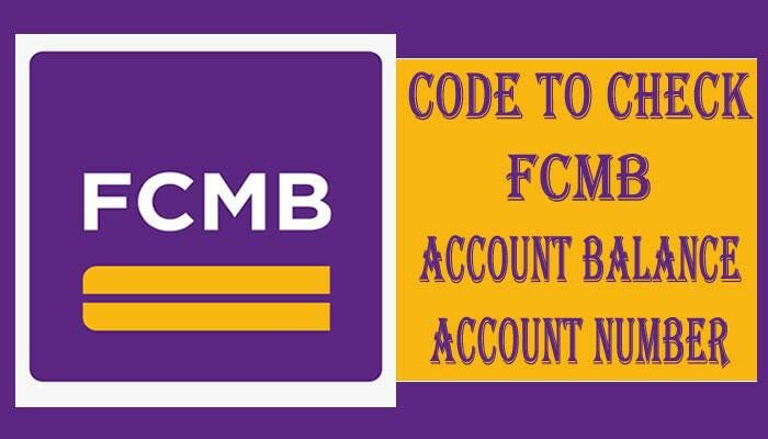 All FCMB USSD code to check balance, block or activate account, transfer money, buy airtime, data and more