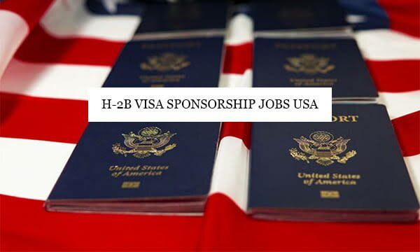 H-2B Visa Sponsorship Jobs USA – How to Apply For A H2B Visa Sponsorship Jobs in [year]