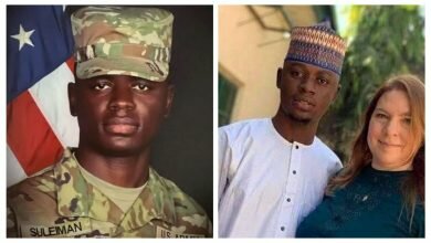 23-year-old Nigerian man joins US army after marrying 46-year-old American woman in 2020