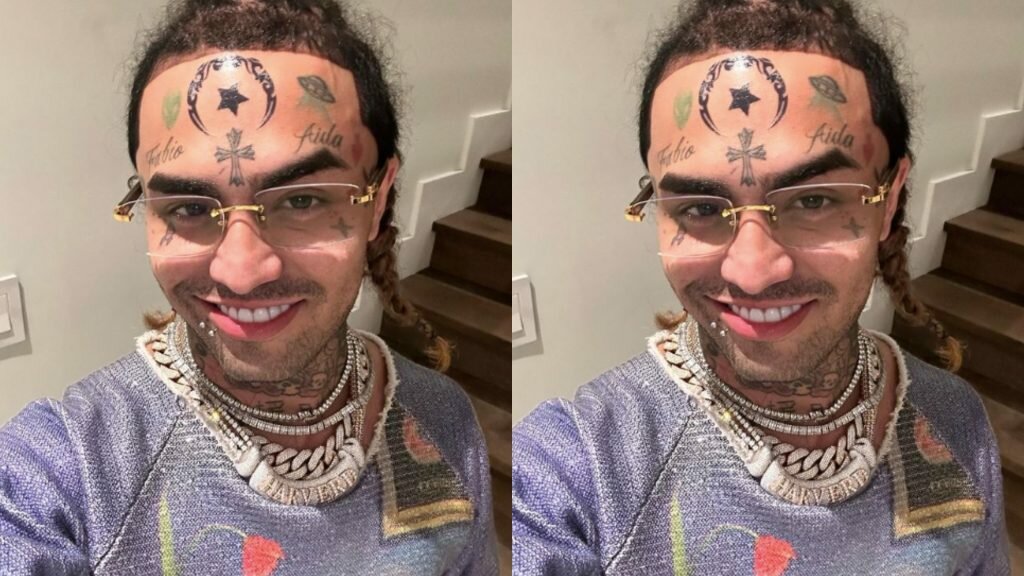 Lil Pump's new tattoo on his forehead got Americans asking if He has joined illuminati